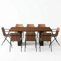 Moderner hölzerner Esstisch 160x80cm für 6-10 Personen
